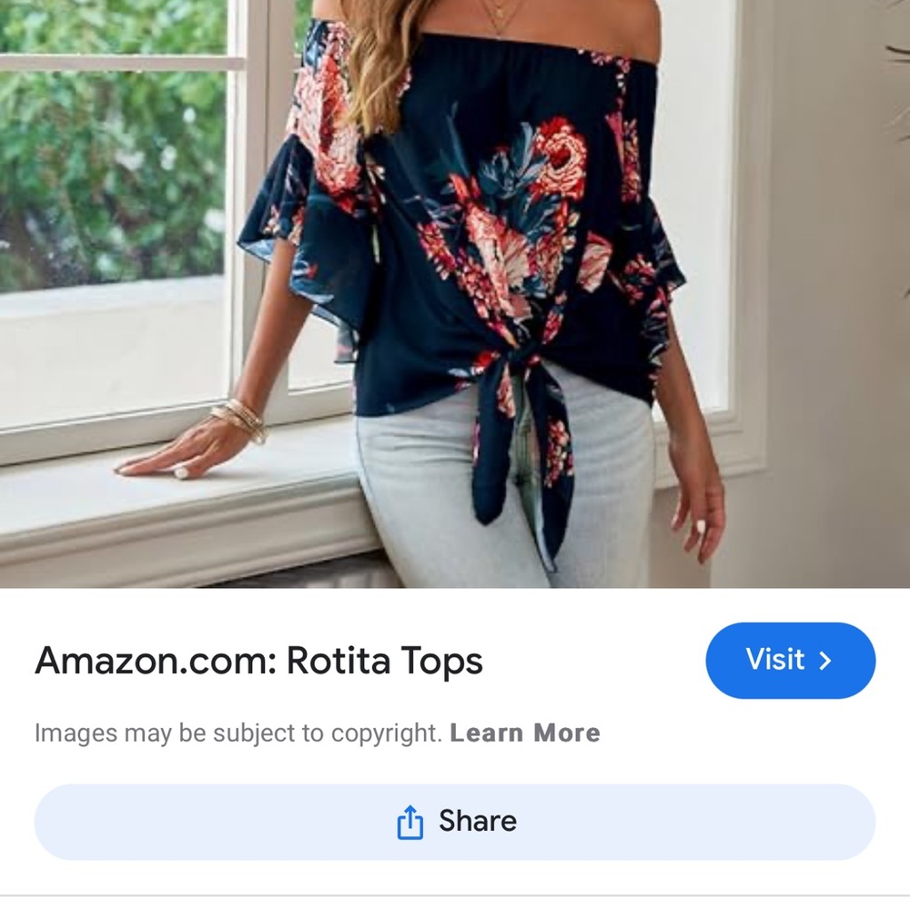 Off the shoulder women’s top - Picture 7 of 7